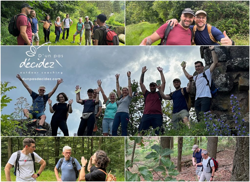 L'entreprise HAGER bénéficie d'un accompagnement outdoor business coaching avec D'un pas Décidez