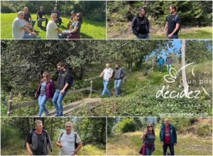 Les cadres de Pôle Habitat Alsace Colmar bénéficient d'un accompagnement outdoor business coaching avec D'un pas Décidez